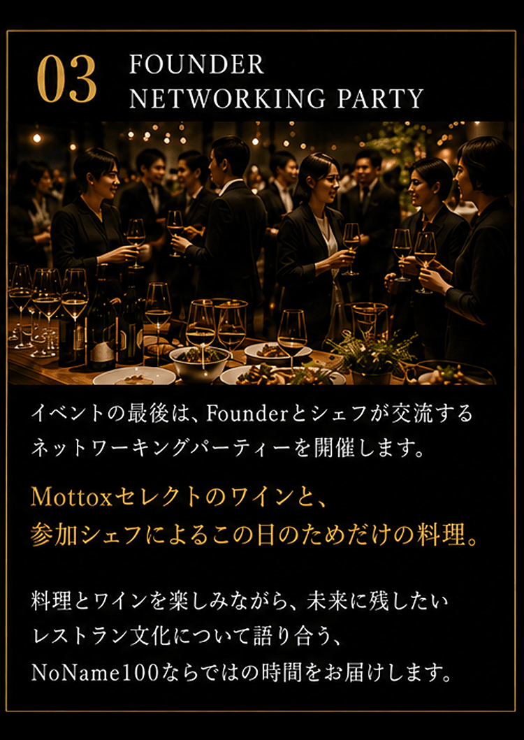 NoName100 Founders Gathering